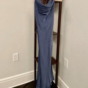 ASTR The Label Gaia Midi Dress, Denim Blue, Small